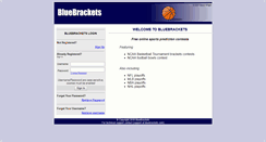Desktop Screenshot of bluebrackets.com